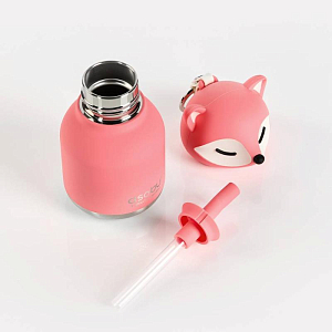 Бутылка-термос для напитков Asobu "Mini Bestie",лиса, 200 мл